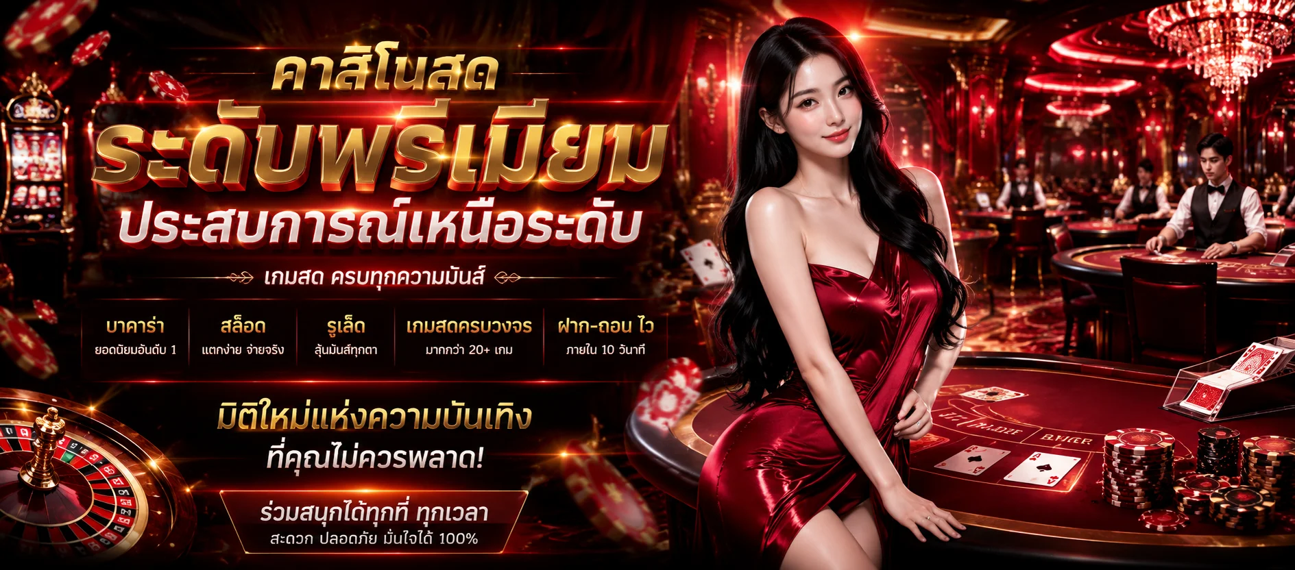 โต๊ะบาคาร่าไลฟ์สดคาสิโนออนไลน์เว็บตรงบน Linda88
